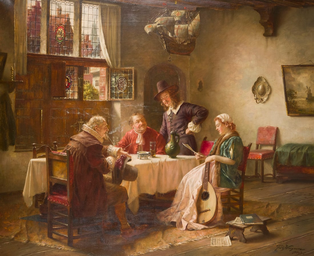 FRITZ WAGNER | WIRTSHAUSSZENE (1 of 2)