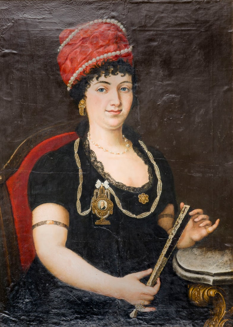 PORTRAeTMALER | HOFDAME MIT TURBAN (1 of 2)