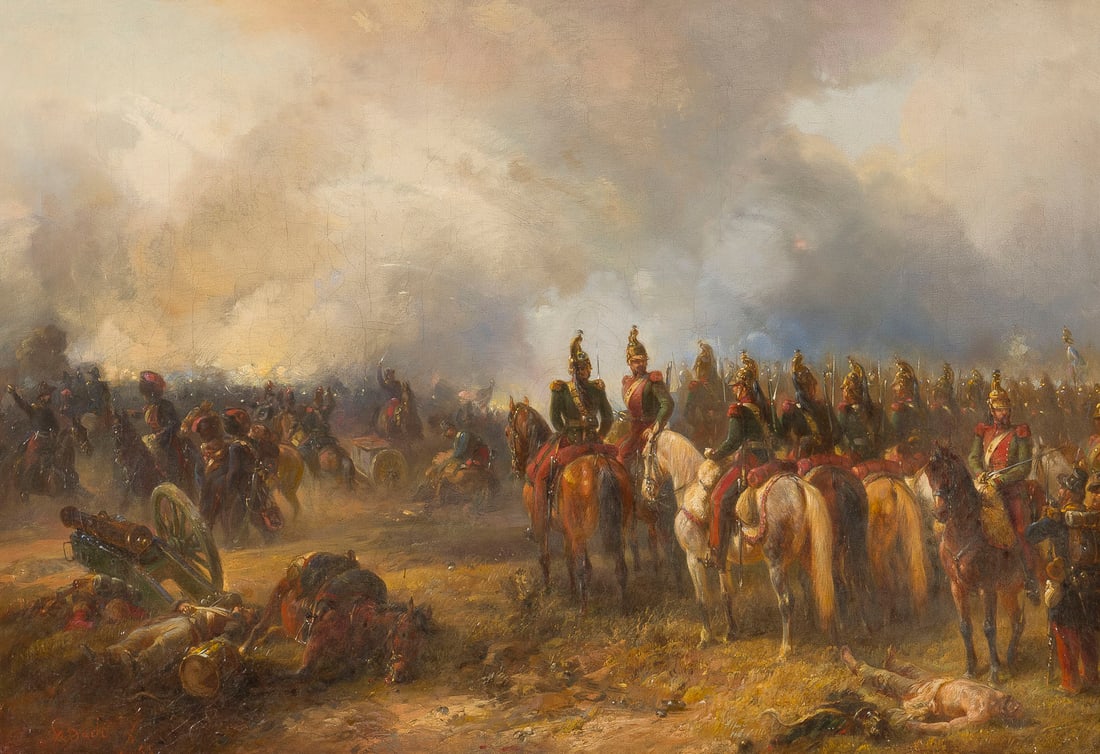MAX ALOIS BACH | AUF DEM SCHLACHTFELD, 1855 (1 of 2)