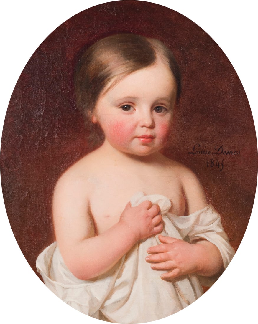 LOUISE-ADELAIDE DESNOS | BILDNIS EINES KINDES, 1845 (1 of 2)