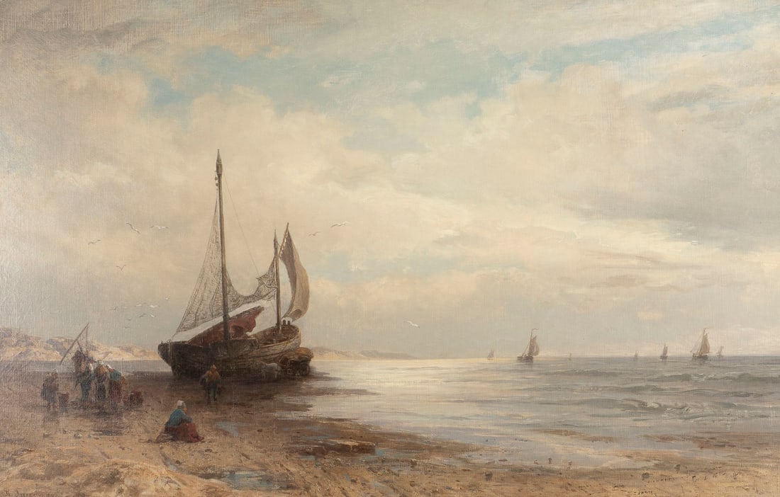 RICHARD FRESENIUS | DIE HEIMKEHR DER FISCHER, 1896 (1 of 2)