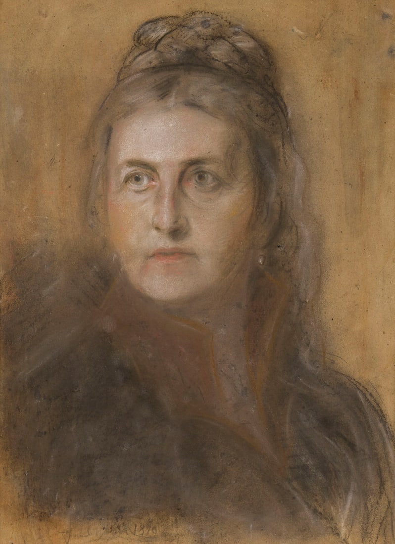 FRANZ SERAPH VON LENBACH (ZUGESCHRIEBEN) | ELISABETH GRAeFIN ZU SAYN-WITTGENSTEIN, 1879 (1 of 2)