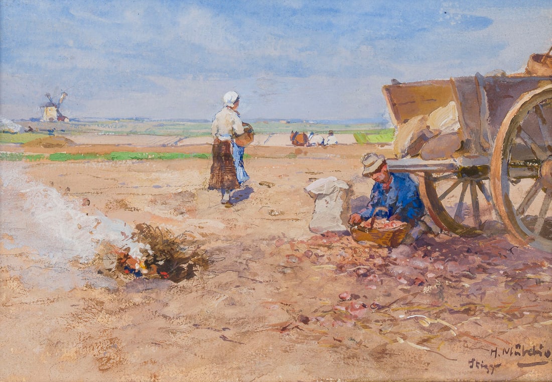 HUGO MUeHLIG | BEI DER KARTOFFELERNTE (1 of 2)