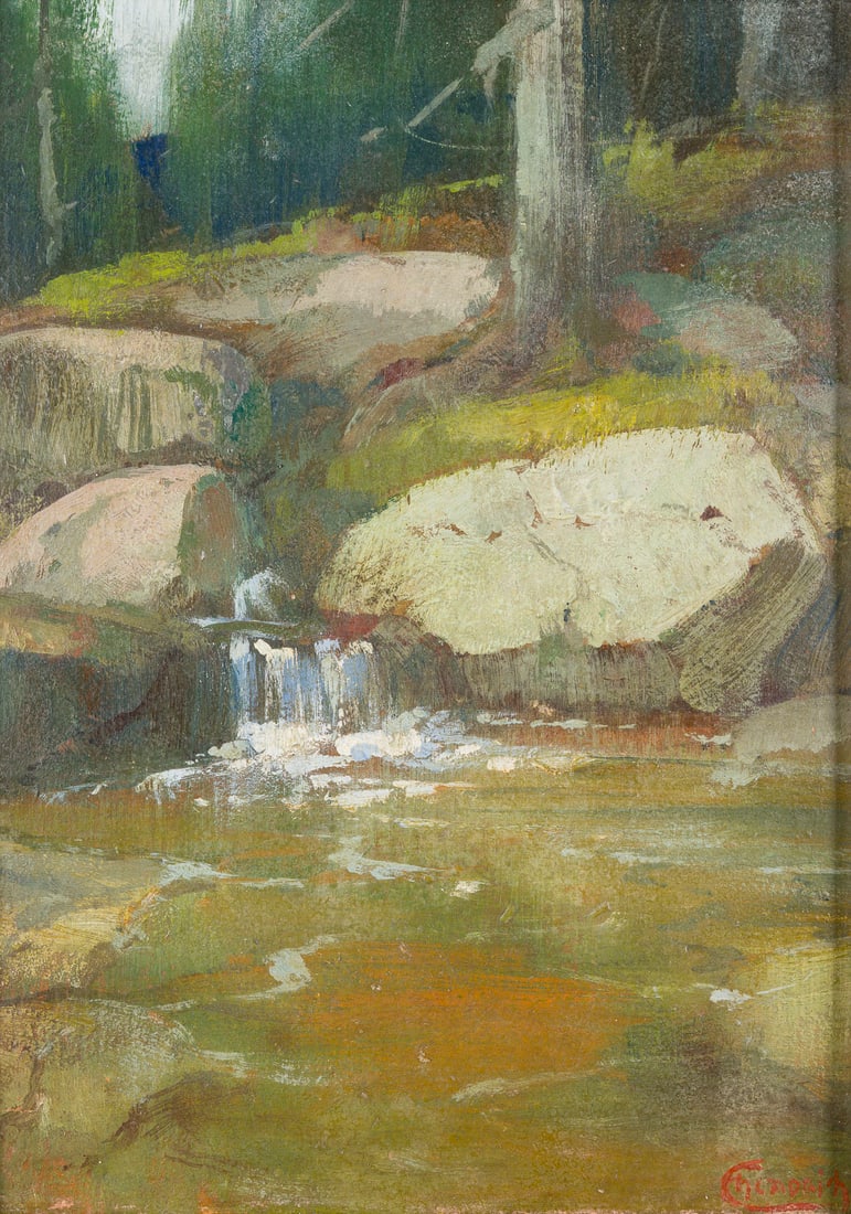 HERMANN HENDRICH |OeLSTUDIE: WALDBACH (1 of 2)