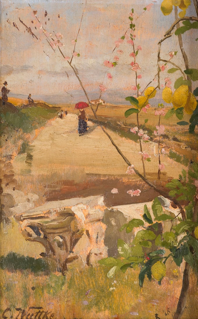 CARL WUTTKE | STUDIE AUS DER ROeMISCHEN CAMPAGNA (1 of 2)