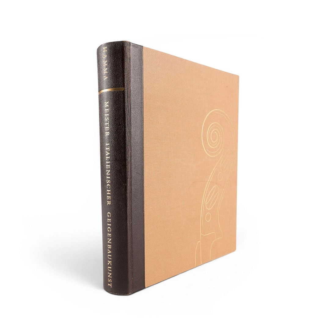 | MEISTER ITALIENISCHER GEIGENBAUKUNST - WALTER HAMMA: MASTER ITALIAN VIOLIN MAKERS - WALTER HAMMA Stuttgart, 1964 Hardcover, original half-leather binding with grey cloth covers. Approx. 31 x 24 cm. Limited edition, issued to mark the centenary of the Ha