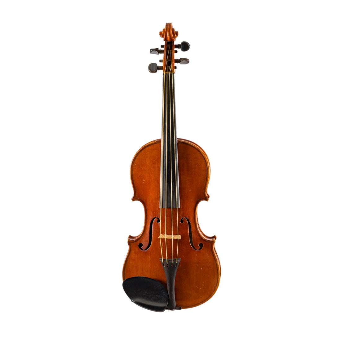 | VIOLINE 'ROBERT BARTH': VIOLIN 'ROBERT BARTH' Stuttgart, ca. 1900 Two-piece spruce top and maple back, light brown varnish. 4/4 violin, length 59.4 cm, body width 35.2 cm. Violin label: ''Robert Barth, Stuttgart, Royal