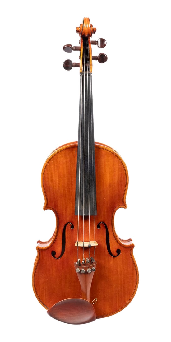 LUDWIG HOeFER | QUARTETT VIOLA: LUDWIG HOeFER 1899 - after 1974 VIOLA Cologne, 1940 Two-piece spruce top and maple back, brownish-orange varnish; includes case. 4/4 size viola; total length 64 cm, body length 38 cm. Viola label: