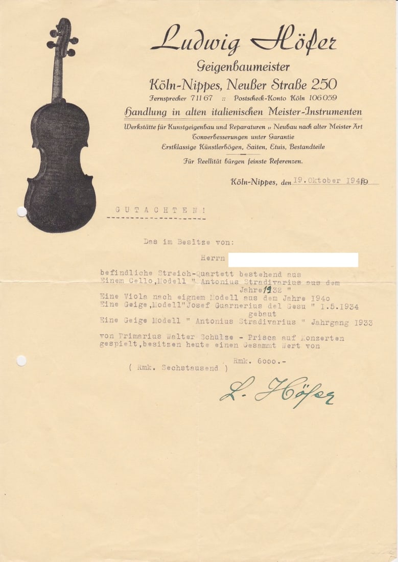 LUDWIG HOeFER | QUARTETT VIOLA - 6