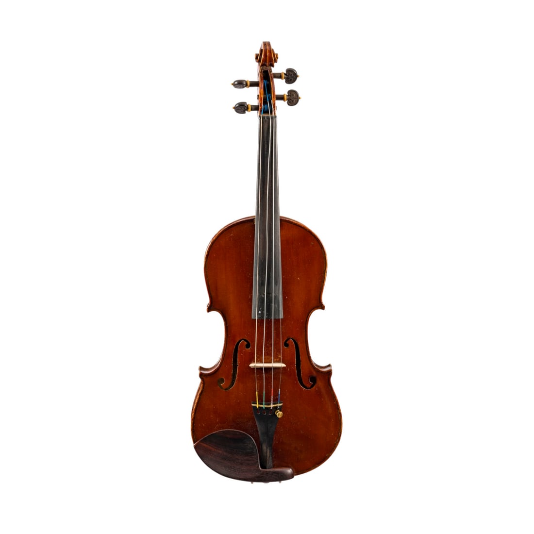 | VIOLINE BEZ. 'ARRIGO TIVOLI FIORINI': VIOLIN LABELED 'ARRIGO TIVOLI FIORINI' Sanremo, Italy, 1942 Two-piece spruce top and maple back, brown varnish. 4/4 violin, length 59.5, body 35.6 cm. Violin label: ''Arrigo Tivoli Fiorini, student an