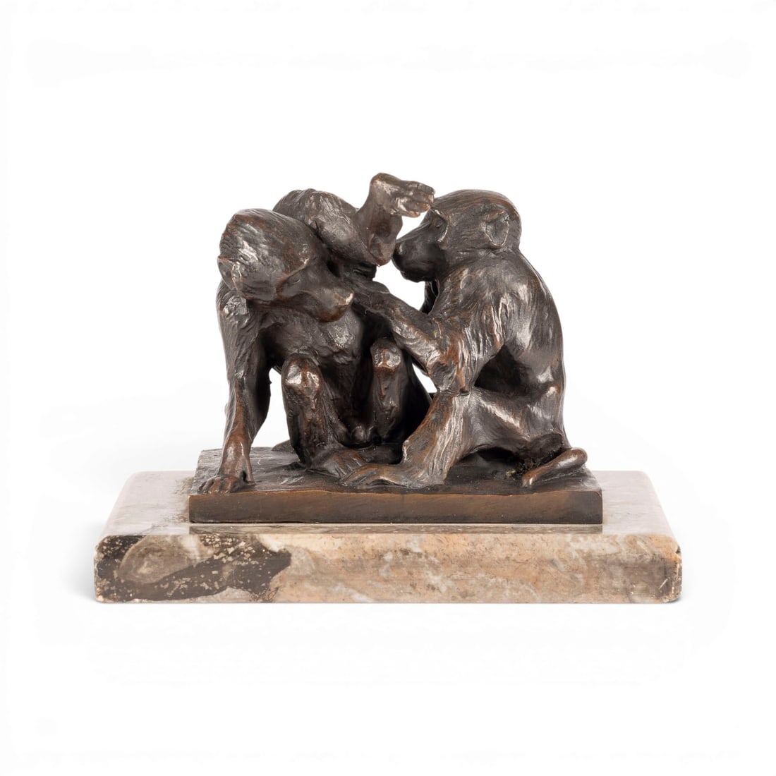 JOSEF FRANZ PALLENBERG | ZWEI MEERKATZEN (AFFEN) (1 of 1)