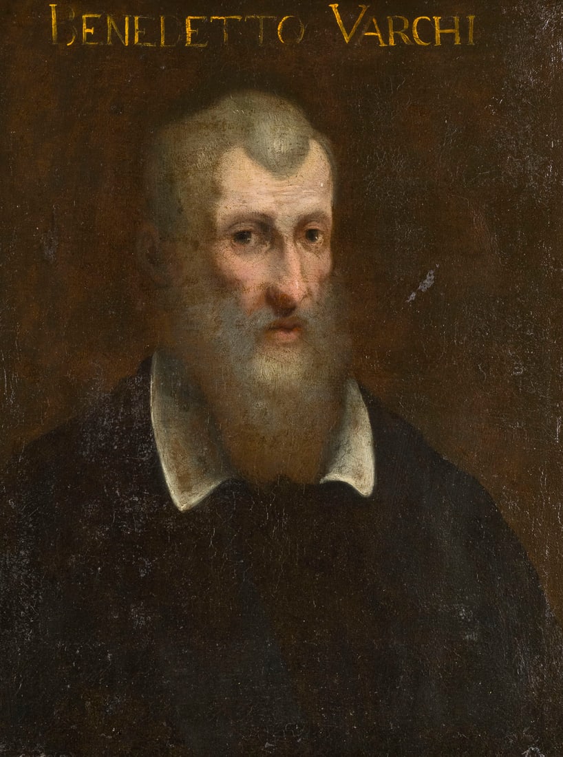VENEZIANISCHE SCHULE DES 16. JH. | PORTRAIT VON BENEDETTO VARCHI (1 of 3)