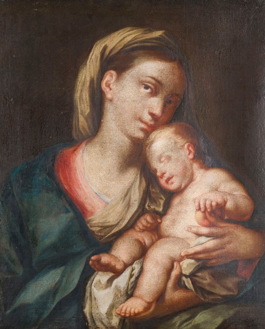 CARLO MARATTA (SCHULE) | MADONNA MIT KIND (1 of 3)