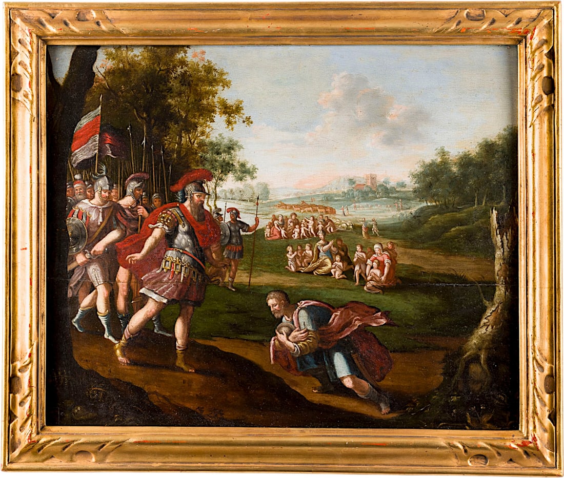 VINCENT MALO DER JUeNGERE (ATTR.) | DIE VERSOeHNUNG JAKOBS MIT ESAU - 2