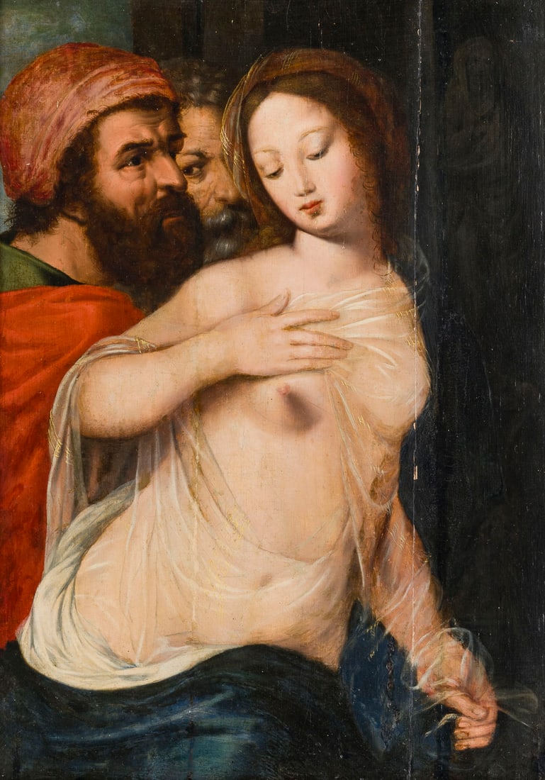 VINCENT SELLAER (ATTR.) | SUSANNA UND DIE BEIDEN ALTEN (1 of 3)