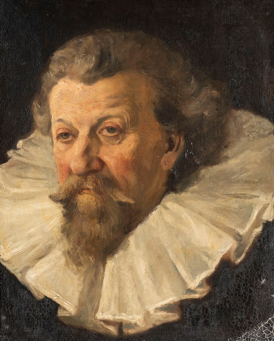 DEUTSCHE SCHULE DES 19. JH. | PORTRIT, WAHRSCHEINLICH AUS SHAKESPEARES DRAMEN (1 of 2)