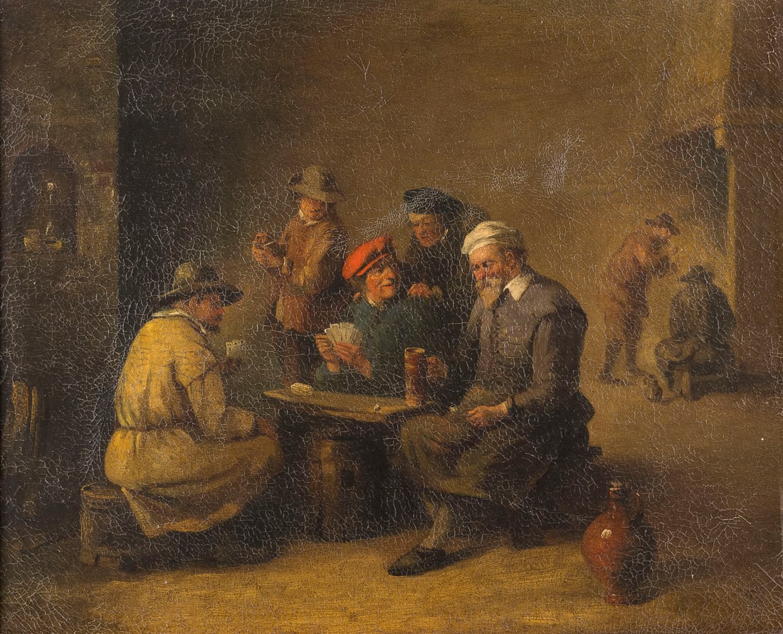 DAVID TENIERS DER JUeNGERE (NACHFOLGER) | DIE KARTENSPIELER (1 of 3)
