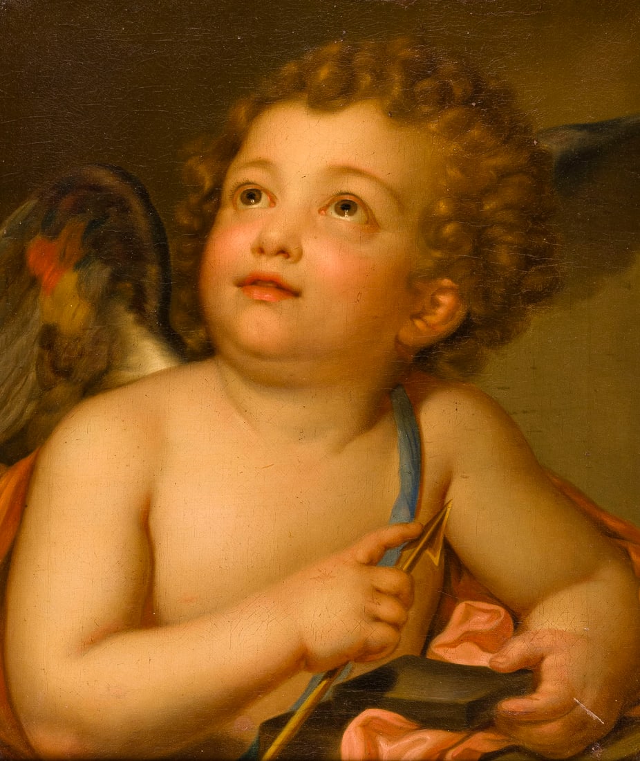 ANTON RAFAEL MENGS (UMKREIS/SCHULE) | DER AMORKNABE SCHLEIFT DIE SPITZE SEINES PFEILS (1 of 3)