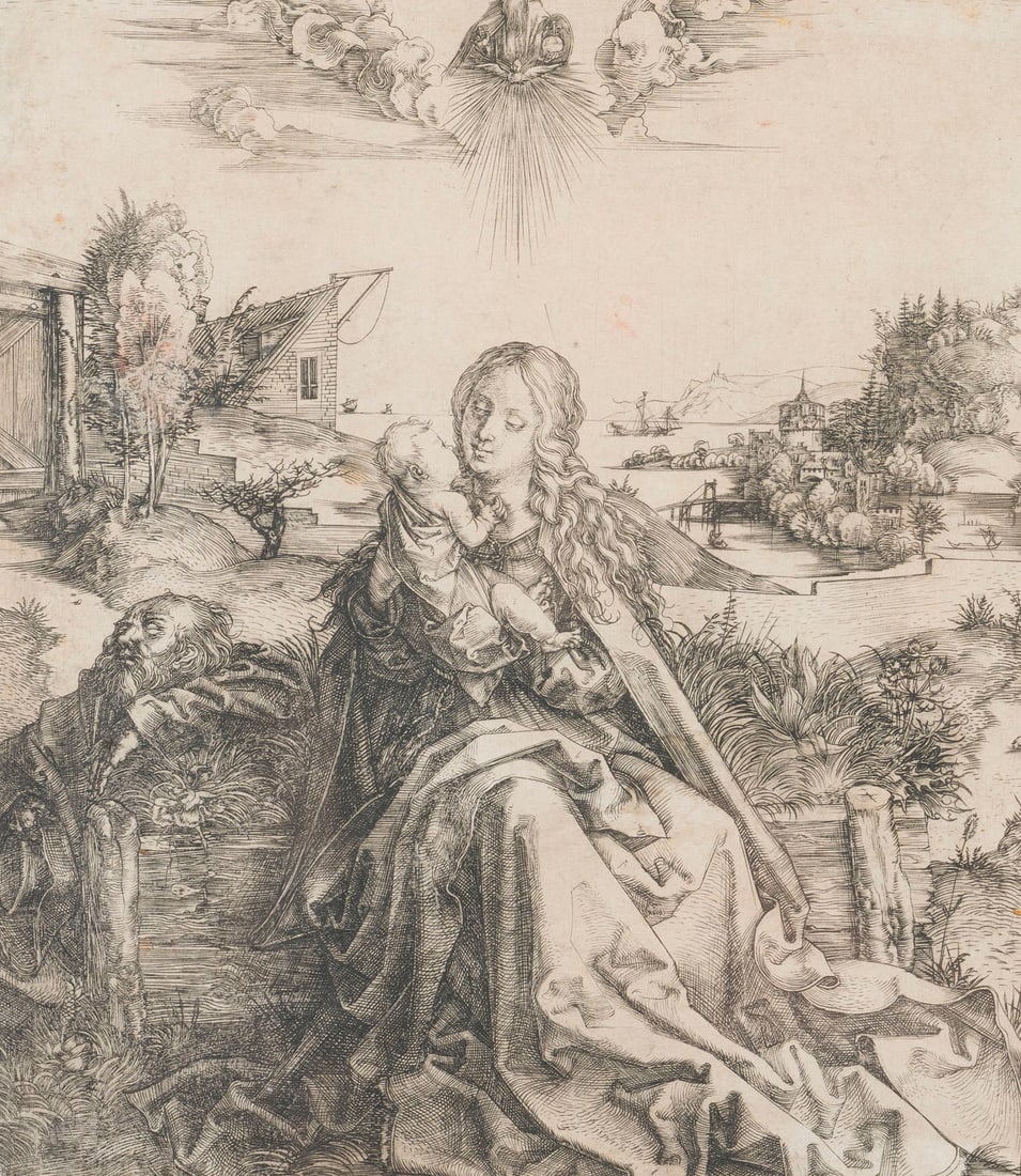 ALBRECHT DUeRER | 'DIE HEILIGE FAMILIE MIT DER HEUSCHRECKE' (1 of 1)