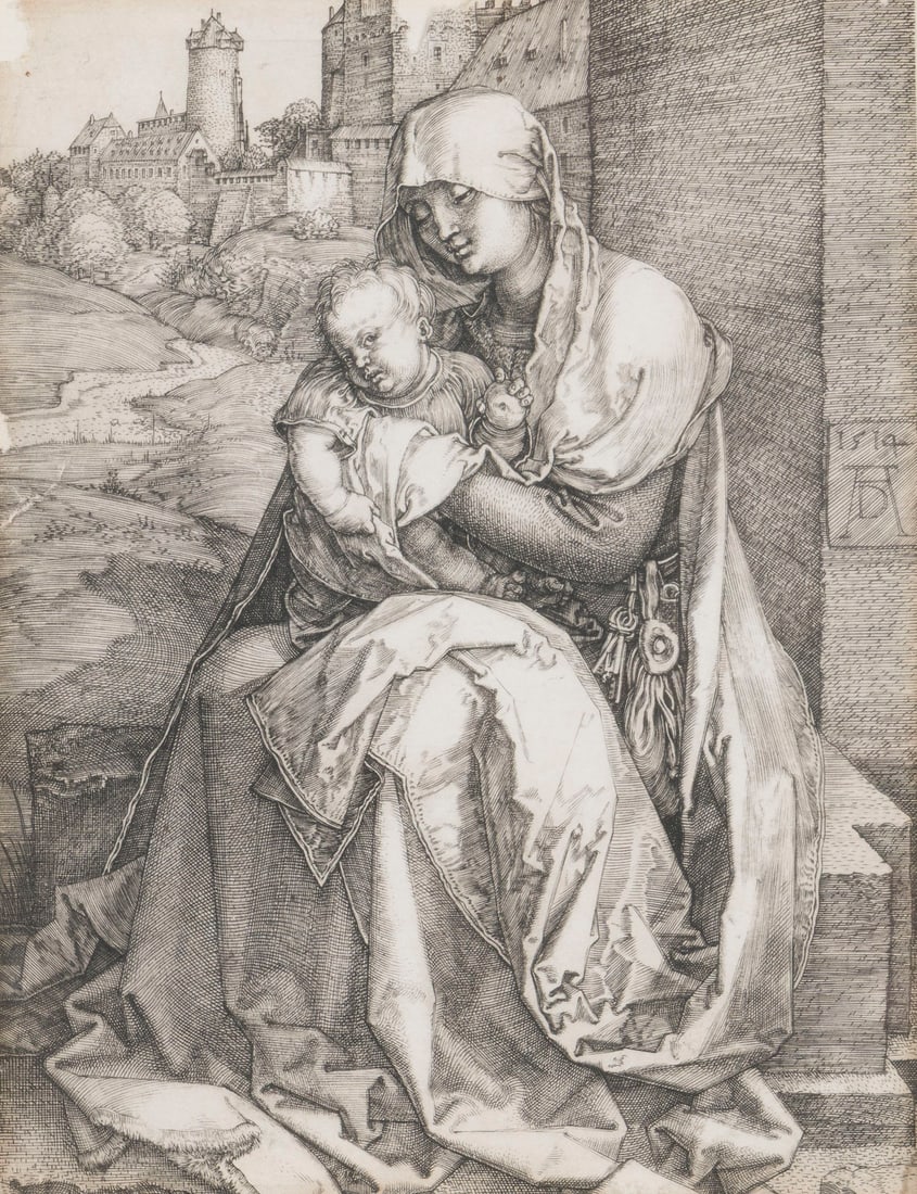 ALBRECHT DUeRER | 'MARIA MIT DEM KIND AN DER MAUER' (1 of 1)