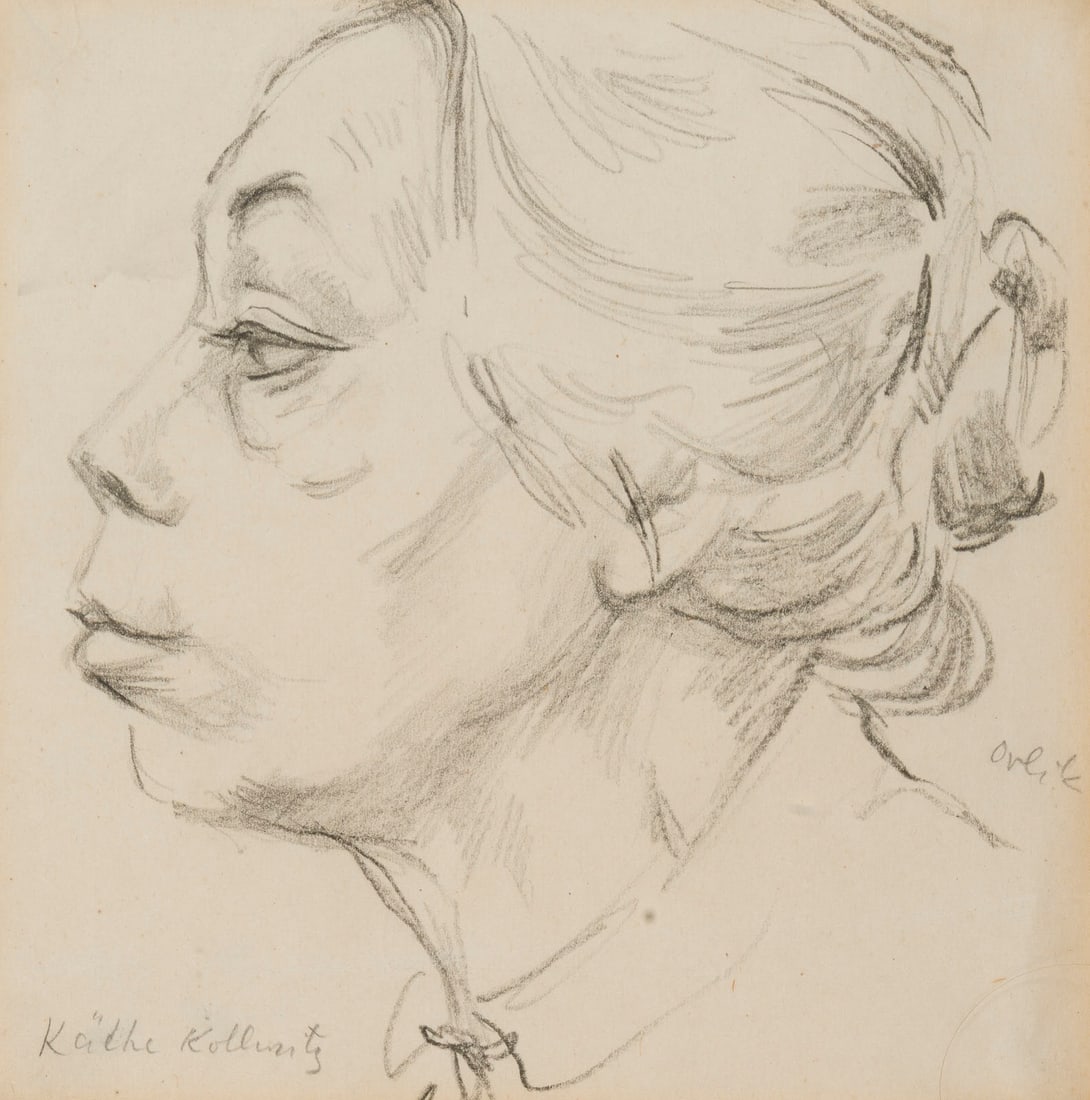 EMIL ORLIK | PORTRAIT KAeTHE KOLLWITZ (UM 1925) (1 of 1)