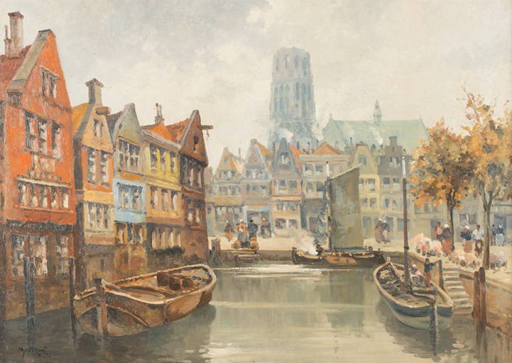 Heinrich Hermanns 1862 Düsseldorf 1942 (circle)