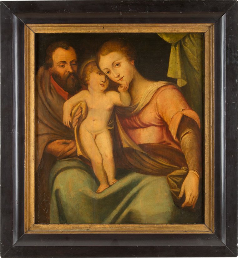 MADONNA MIT DEM CHRISTUSKIND UND JOSEF (1 of 2)