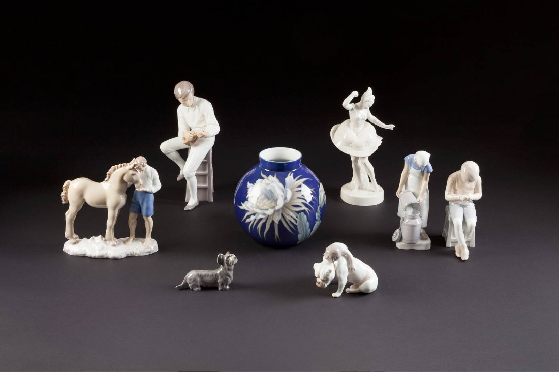 ACHT-TEILIGES KONVOLUT Dnemark, Bing & Grndahl sowie (1 of 1)