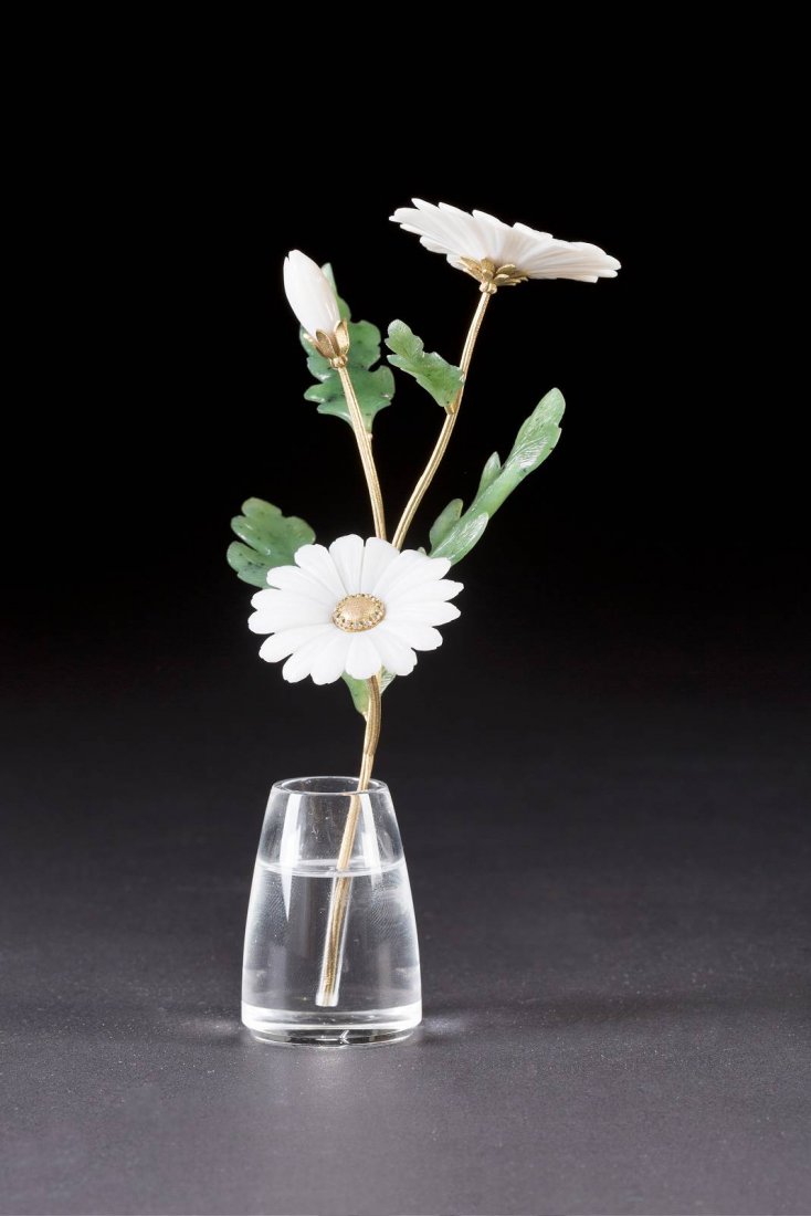 KAMILLEN-STRAU Im Stil von Faberg, 2. Hlfte 20. Jh. (1 of 1)