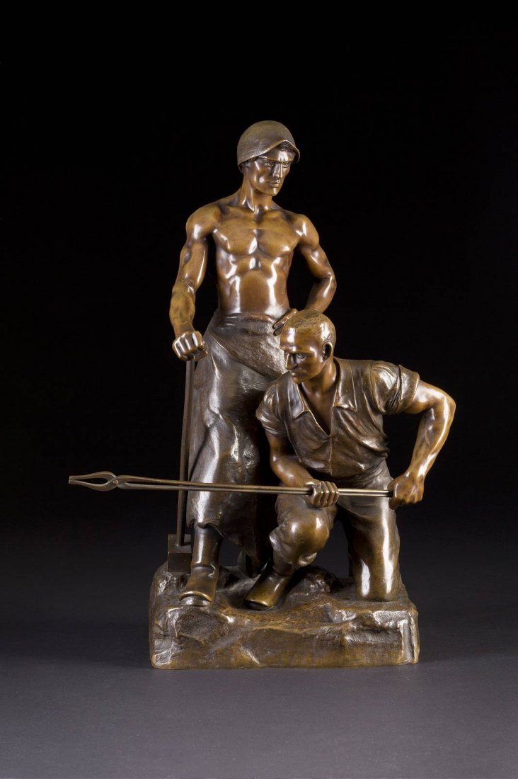 HENRI LOUIS LEVASSEUR 1853 Paris - 1934 ebenda Zwei (1 of 1)