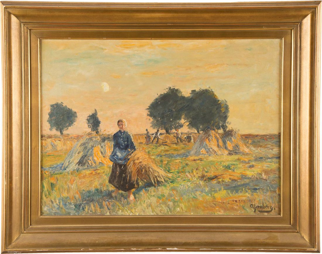 OLOF AUGUST JERNBERG 1855 Dsseldorf - 1935 Berlin Bei (1 of 2)