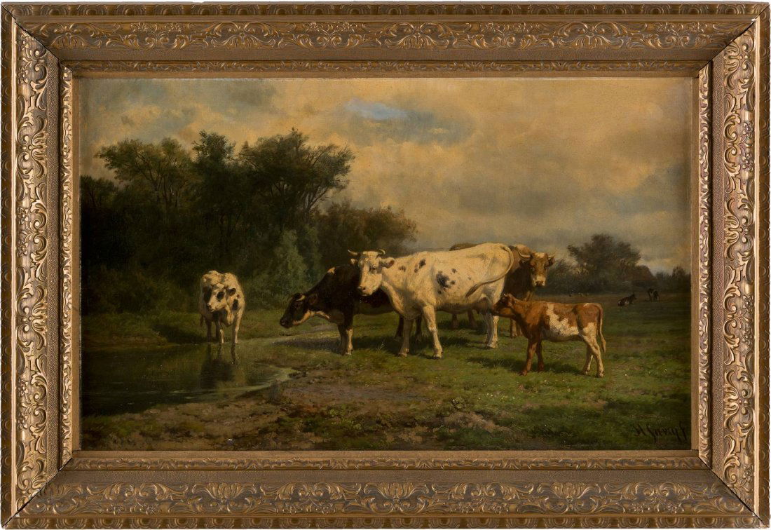 HENDRIK SAVRY 1823 Haarlem - 1907 Ebenda Khe auf der (1 of 2)