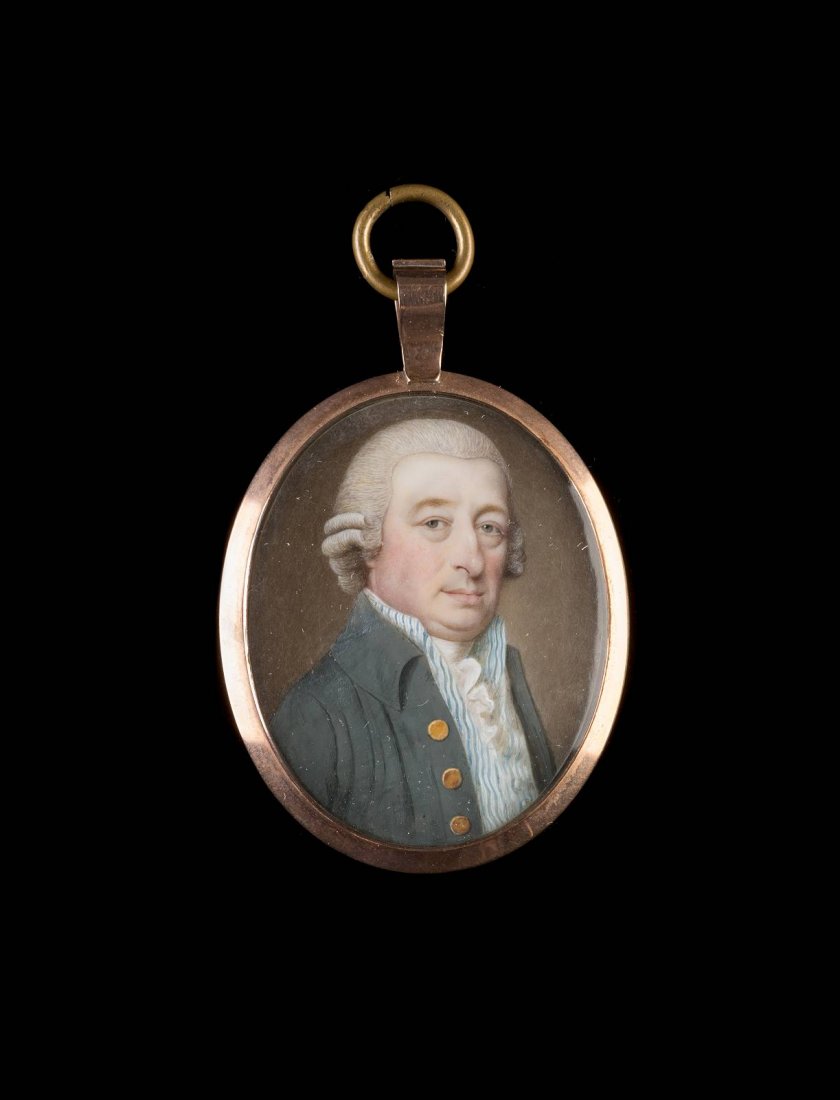 ENGLISCHER MINIATURIST Ttig Mitte 18. Jh. BILDNIS (1 of 1)