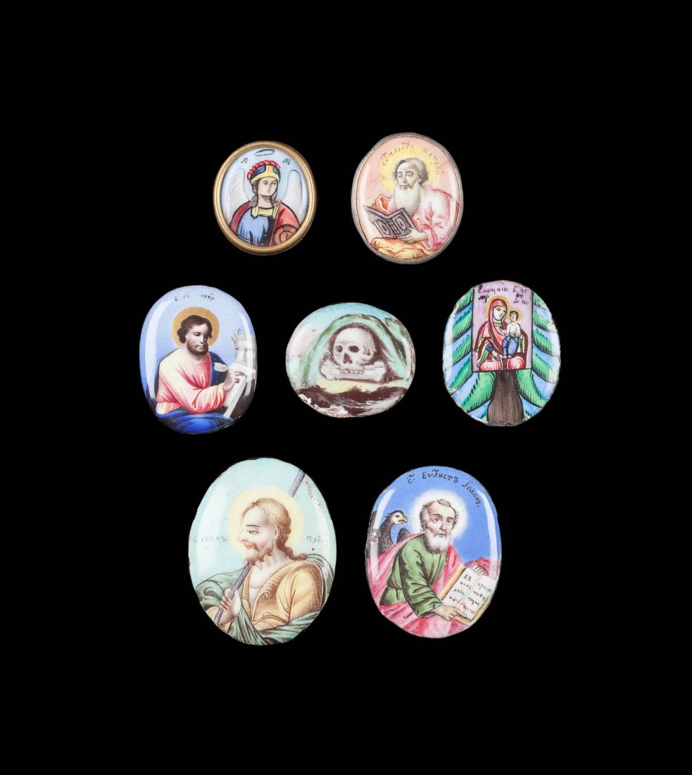 A COLLECTION OF SEVEN FINIFTI ICONS Russian, 18th/19th (1 of 1)