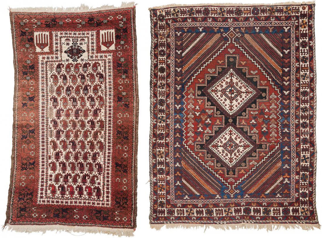 ZWEI TEPPICHE A) BELUTSCH Persien, 2. Hälfte 20. Jh. (1 of 1)