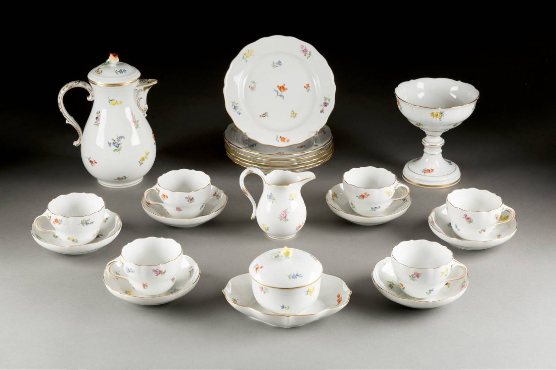 16-TEILIGES KAFFEESERVICE 'STREUBLUME' Deutsch, (1 of 1)