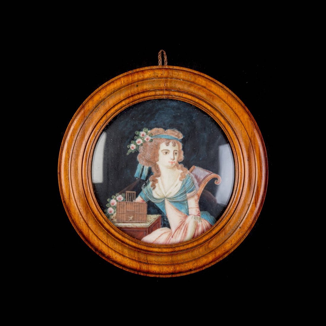 DEUTSCHER MINIATURMALER Tätig um 1780 PORTRÄT EINES (1 of 1)