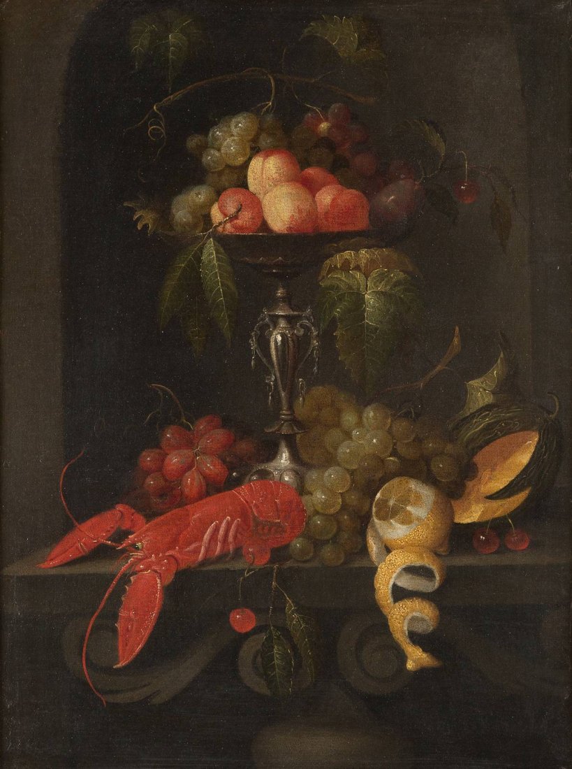 NIEDERLÄNDISCHER MEISTER Tätig Mitte 17. Jh. Stillleben (1 of 1)