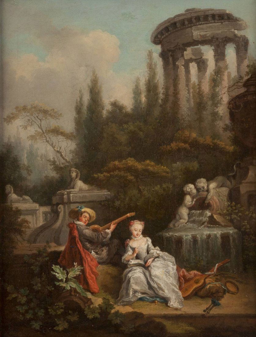 ANTOINE WATTEAU 1684 Valenciennes - 1721 (1 of 1)