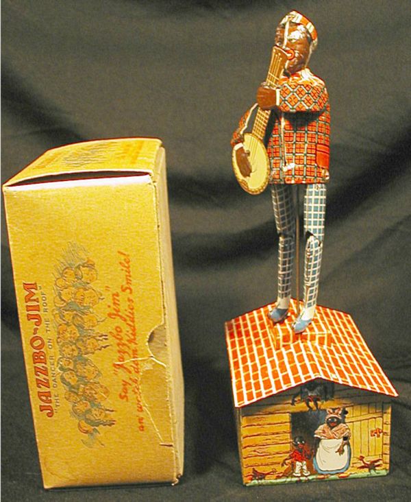 Unique Art Jazzbo Jim with Box, 9 1/2 Inch High - 5