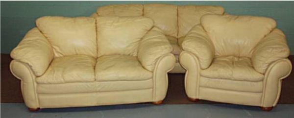 Decoro cheap leather sofa