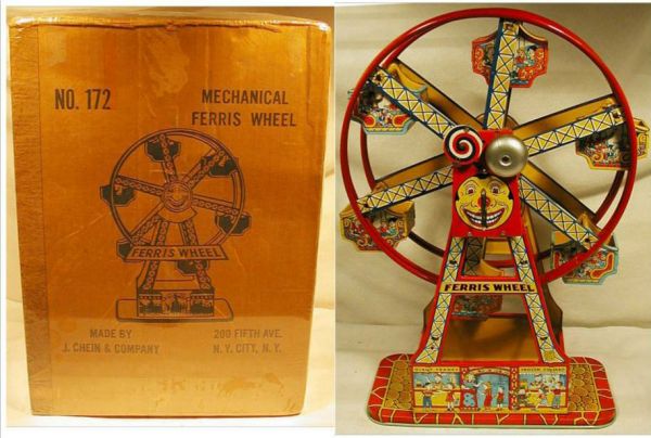 Chein Hercules Ferris Wheel with Origional Box. T