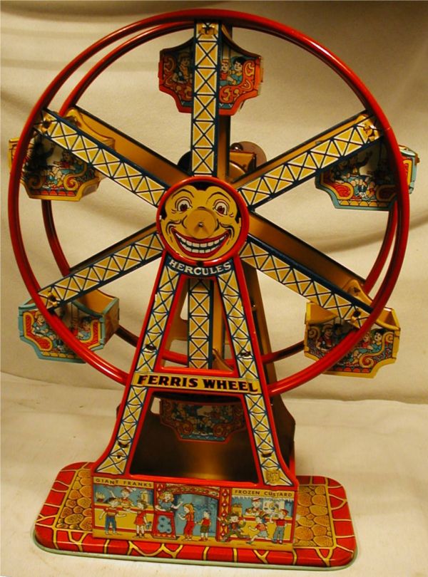 Chein Hercules Ferris Wheel with Origional Box. T - 2