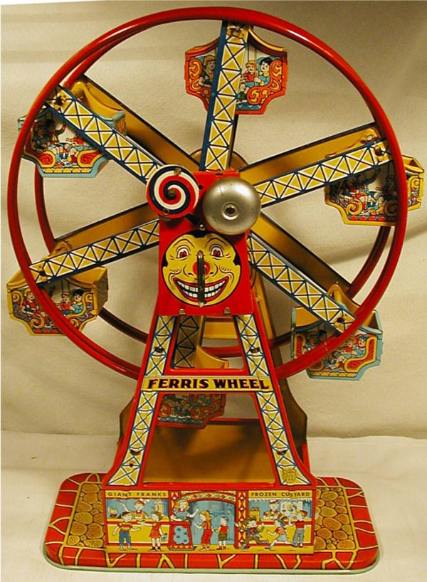 Chein Hercules Ferris Wheel with Origional Box. T - 3