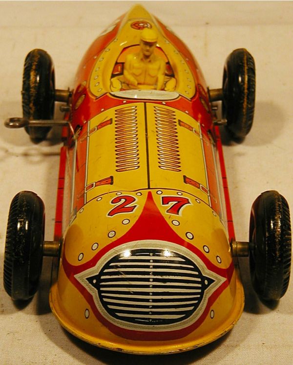 Marx #27 Racer 11 3/4" Long. Excellent Condition - 2