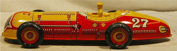Marx #27 Racer 11 3/4" Long. Excellent Condition - 3