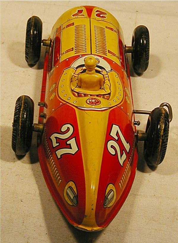 Marx #27 Racer 11 3/4" Long. Excellent Condition - 4