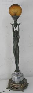 101: Art Deco Nude Lady Floor Lamp