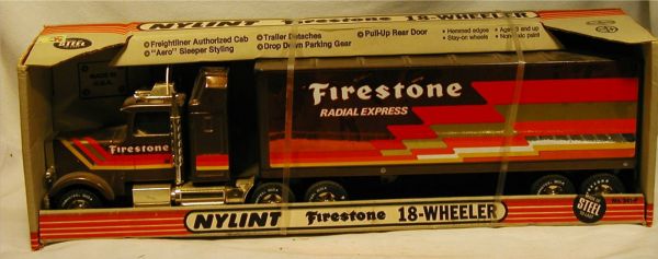 Nylint Firestone Tractor Trailer MIB with Box, 21: Nylint Firestone Tractor Trailer MIB with Box, 21" Long, #341-F