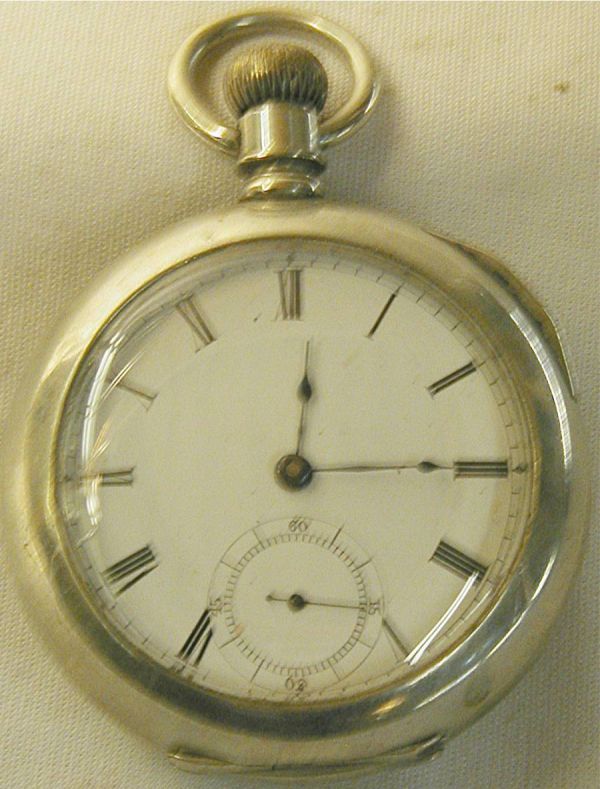 2021 Elgin National Pocket Watch , Dueber Silverine